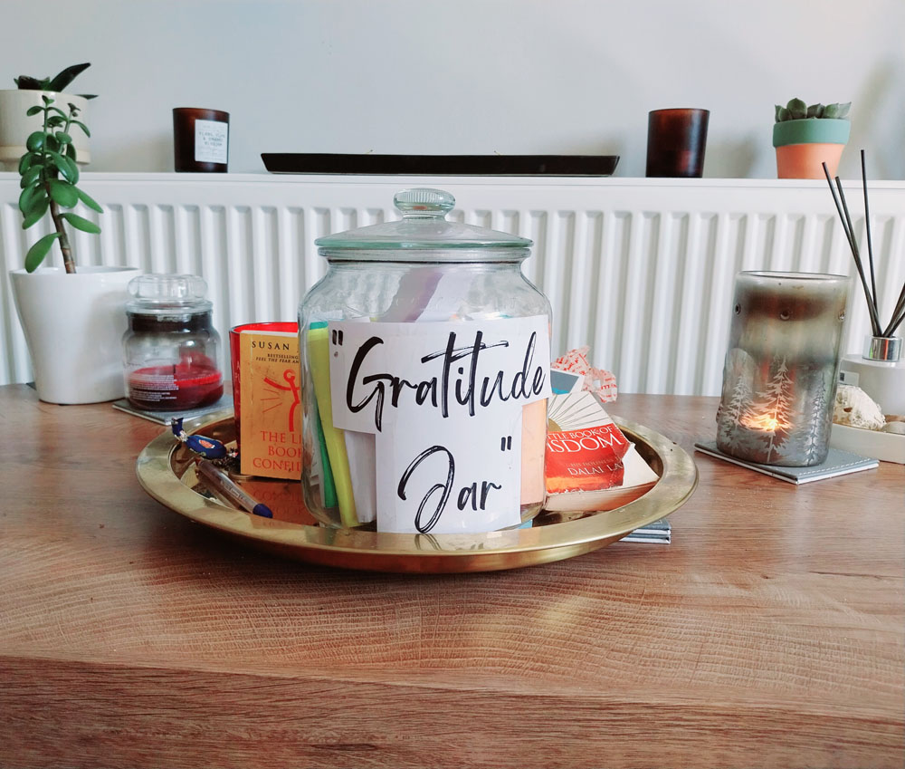 Gratitude Jar Raindrop Messenger November 2023