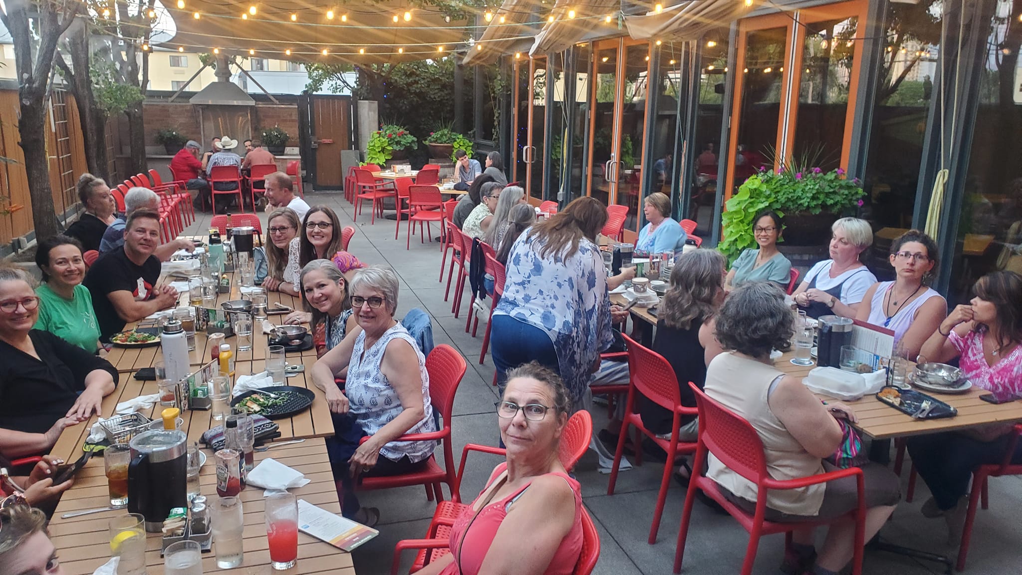 Relationship and Connection 14 CARE Instructors gathered for dinner and to relax in Salt Lake City