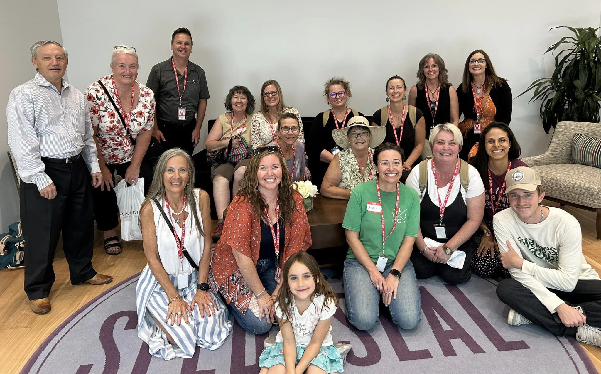 Relationship and Connection 16 CARE Instructors spent time with Dale Billeter (far left) and Josef Young (bottom right)